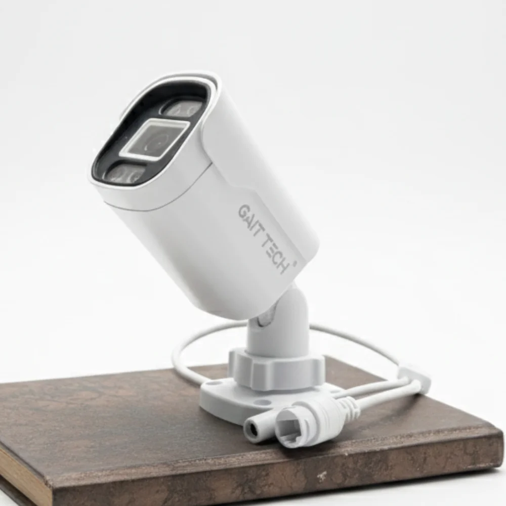 GaitTech 5MP IP Color Night and Audio Bullet Camera