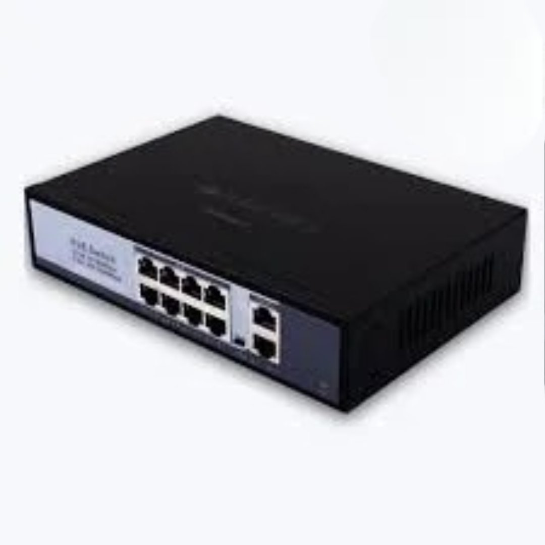 GAIT TECH 8 CH POE SWITCH 10\100 GT-POE 4108-M2