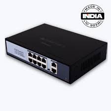 GAIT TECH 8 CH POE SWITCH 10\100 GT-POE 4108-M2