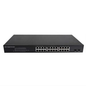 GAIT TECH 24 PORT POE SWITCH 10/100/1000 1SFP